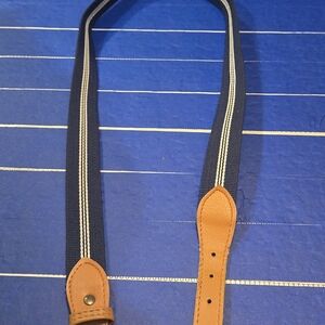 Stylish Blue and Tan Men's Belt